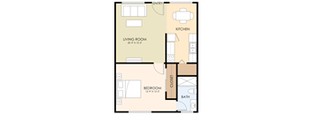 One Bedroom One Bath