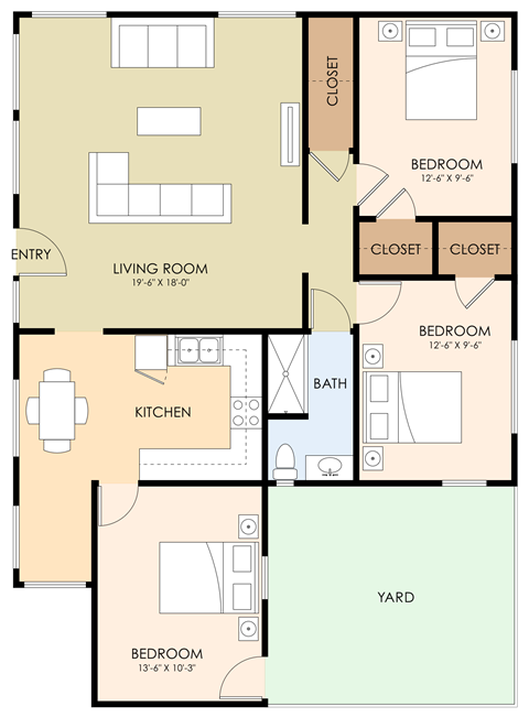1984 Colony Street 2-3 Beds Apartment for Rent - Photo Gallery 7