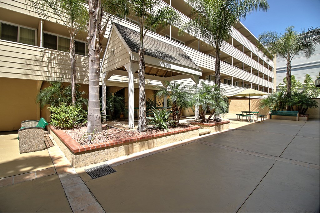 Courtyard Area at Courtyard, Redwood City, CA, 94063