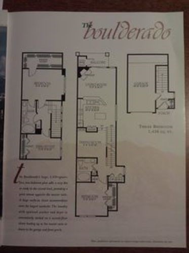A page from a book showing floor plans for a Tudor style house.