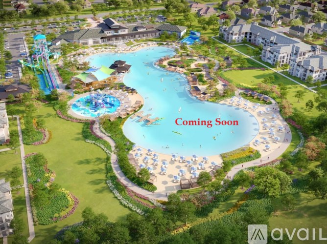 A large water park is under construction and will be available soon.