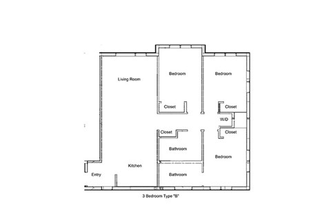 402 Broadway Studio-3 Beds Apartment for Rent - Photo Gallery 5