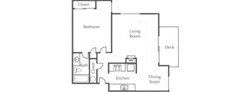 1 Bed 1 Bath Small