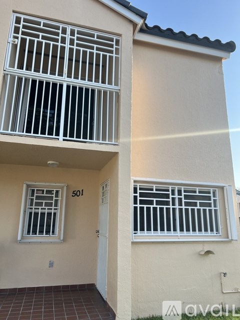 A building with the number 501 on it.