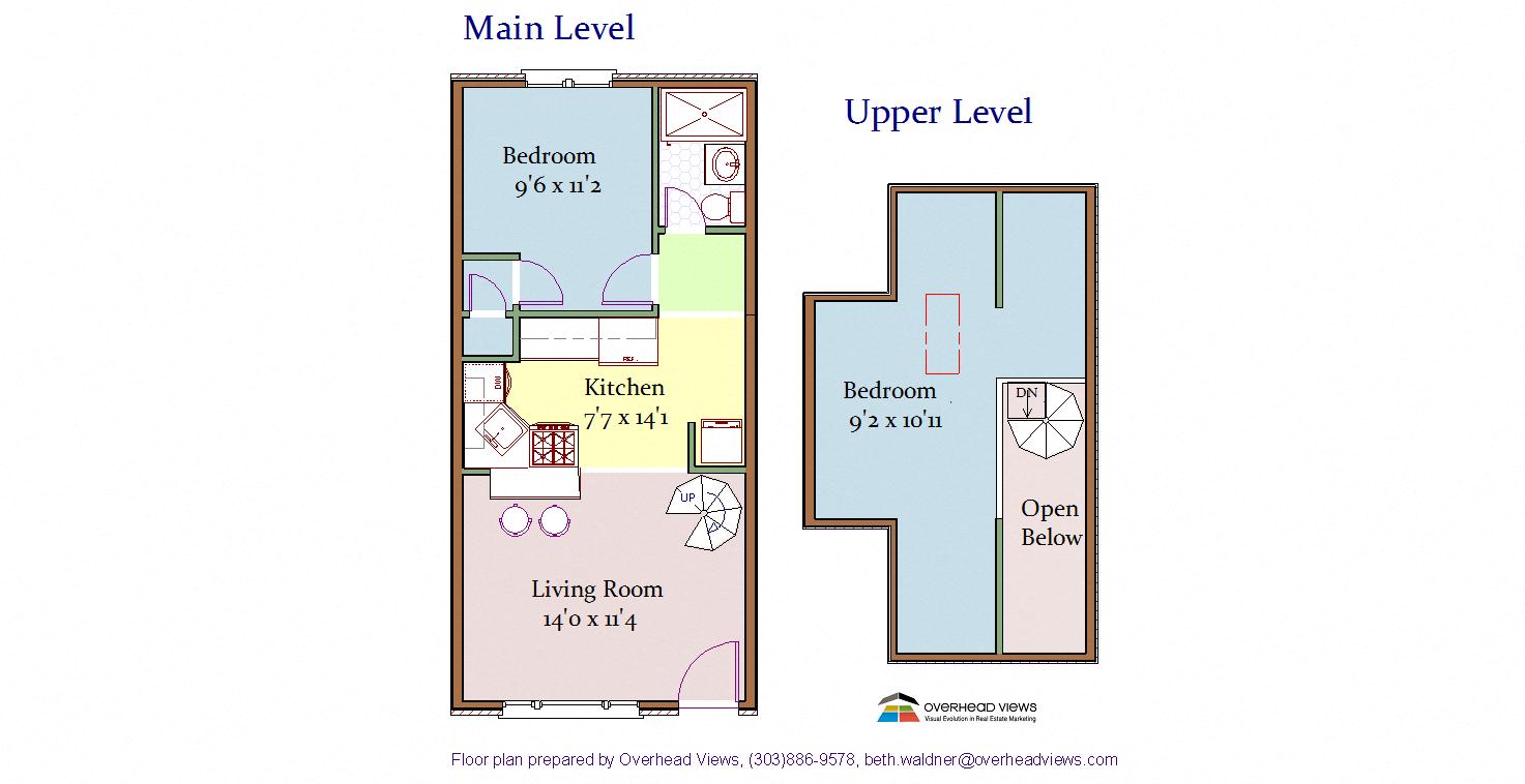 2 Bed 1 Bath