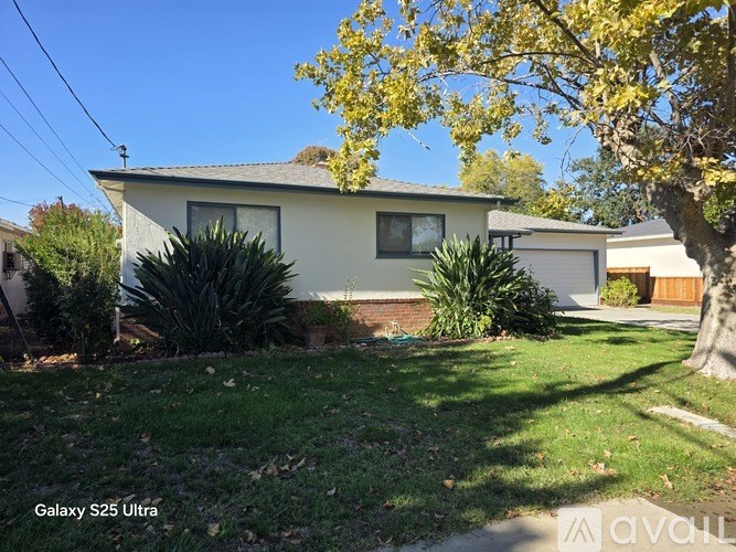 A house with a tree in front of it.