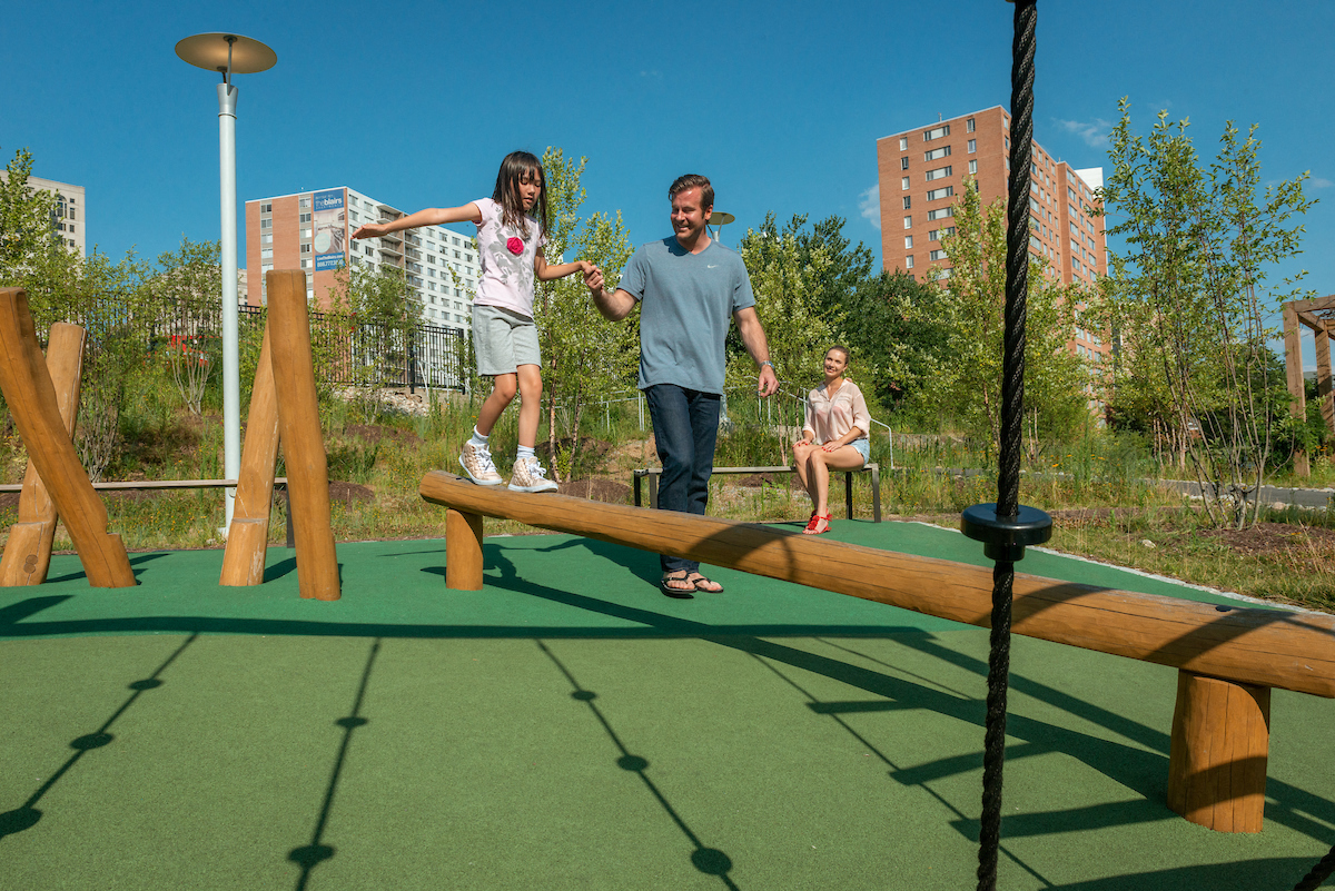 On-site Tot Lot at The Blairs, Silver Spring
