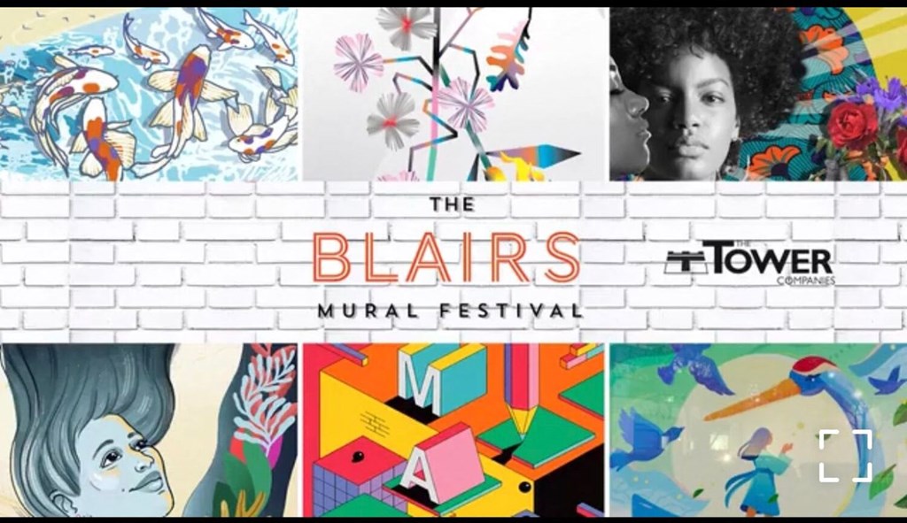 Mural Sign at The Blairs, Silver Spring, 20910