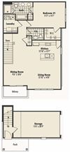 Second Floor 1 Bed 1.5 Bath