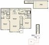 Second Floor 2 Bed 2 Bath