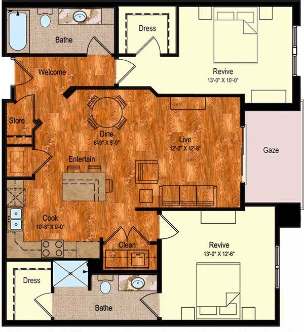 B-5 Floor Plan 1