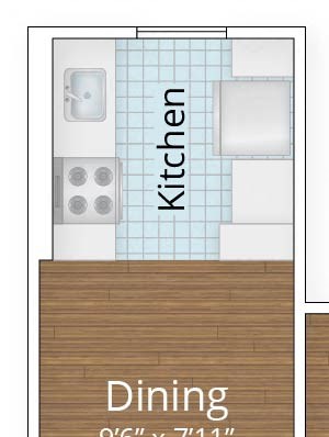 843 SF One Bedroom 843 SF One Bedroom