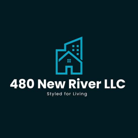 A logo for 480 New River LLC with a tagline "Styled for Living".