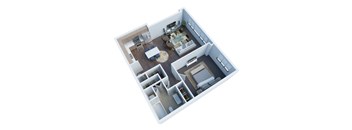 A3-1 Floor Plan at The View, Los Angeles, California