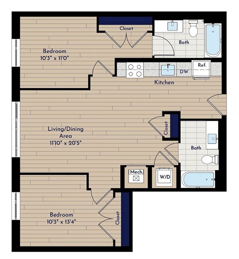 1750 Old Meadow Road Studio-3 Beds Apartment for Rent - Photo Gallery 34