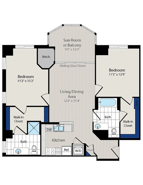 900 N. Stuart Street Studio-2 Beds Conventional, Conventional, Conventional, Conventional, Conventional, Conventional for Rent - Photo Gallery 95