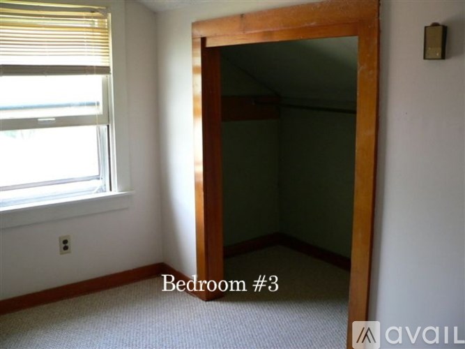 Bedroom 3 is empty and waiting to be furnished.