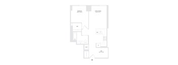 1 Bed 1 Bath + Den A
