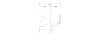 1 Bed 1 Bath + Den C