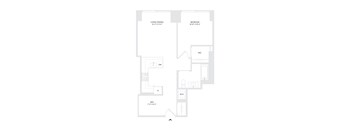 1 Bed 1 Bath + Den D