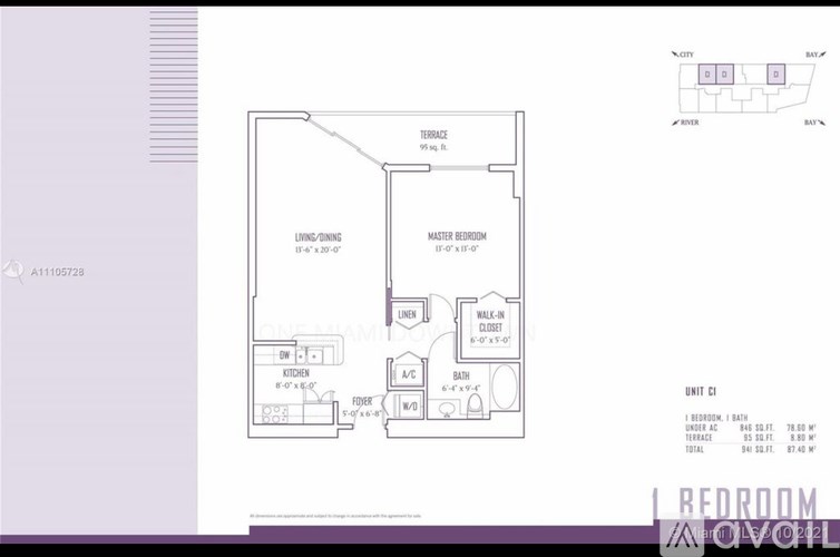 A floor plan of a bedroom with a master bedroom and living room.