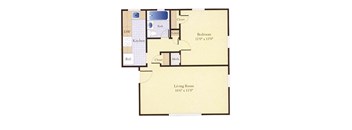 1 BEDROOM