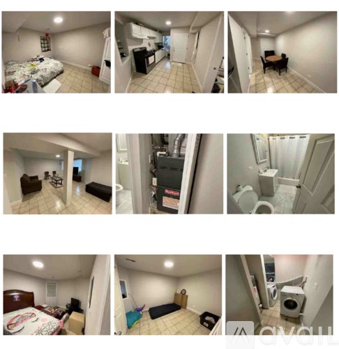 A series of images showing different rooms of a house.