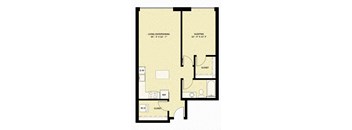 1 Bedroom 1 Bath B13