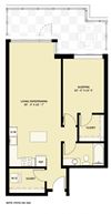1 Bedroom 1 Bath B9