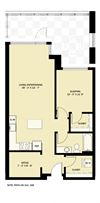 1 Bedroom 1 Bath Den B4