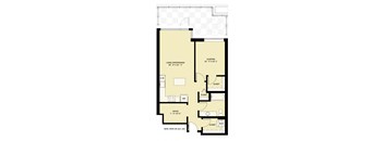 1 Bedroom 1 Bath Den B5