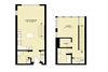 1 Bedroom 1.5 Bath Loft B2