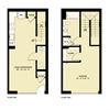 1 Bedroom 1.5 Bath Townhouse B7