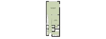 1 Open 1 Bath Income Qualified BN1