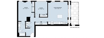 2 Bedroom 1 Bath C9