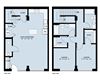 2 Bedroom 2.5 Bath Townhouse C1
