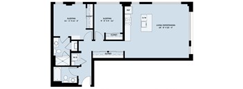 2 Bedroom 2 Bath Income Qualified C5