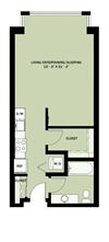 Studio 1 Bath A1