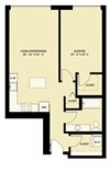 1 Bedroom 1 Bath B19