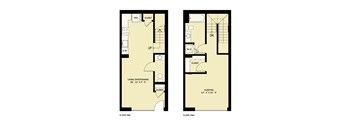 1 Bedroom 1.5 Bath Townhouse Income Qualified B20