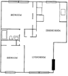 2 Bedroom Garden
