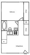 1 Bed 1 Bath