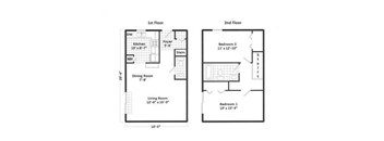 2 Bedroom Townhouse