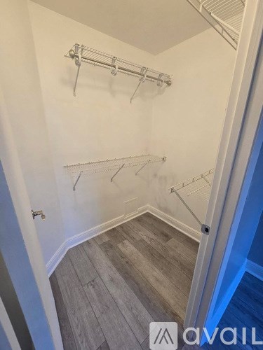 A small attic bathroom with a walk-in shower.