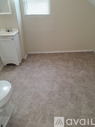 A bathroom with a toilet and a sink.