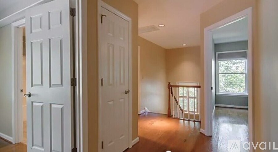 A room with a staircase leading to the second floor.