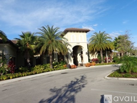 A house with a palm tree in front of it.