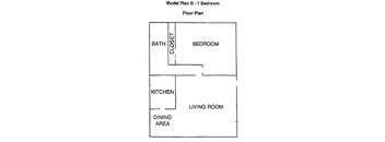 1 Bed 1 Bath