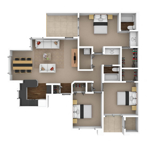3 Bedroom 2 Bath