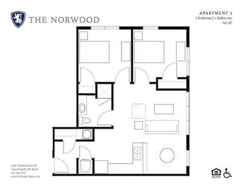 1555 Wealthy Street Southeast Studio-2 Beds Conventional, Conventional, Conventional, Conventional, Conventional, Conventional for Rent - Photo Gallery 4